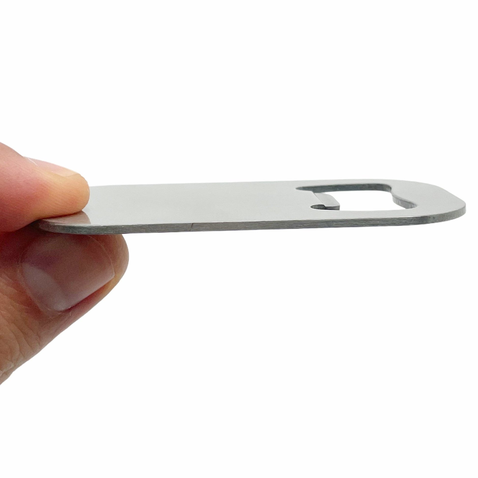 Dog Tag Shaped Stainless Steel Bottle Opener - TheDogTagCo