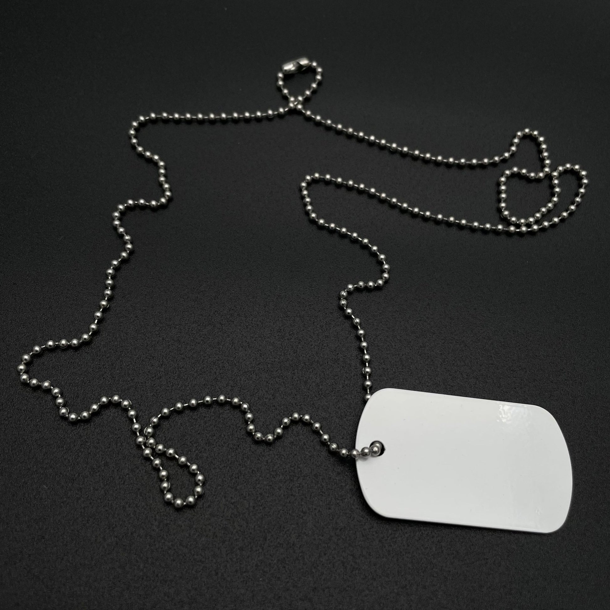 Personalised Double Sided Tag (Necklace) - TheDogTagCo