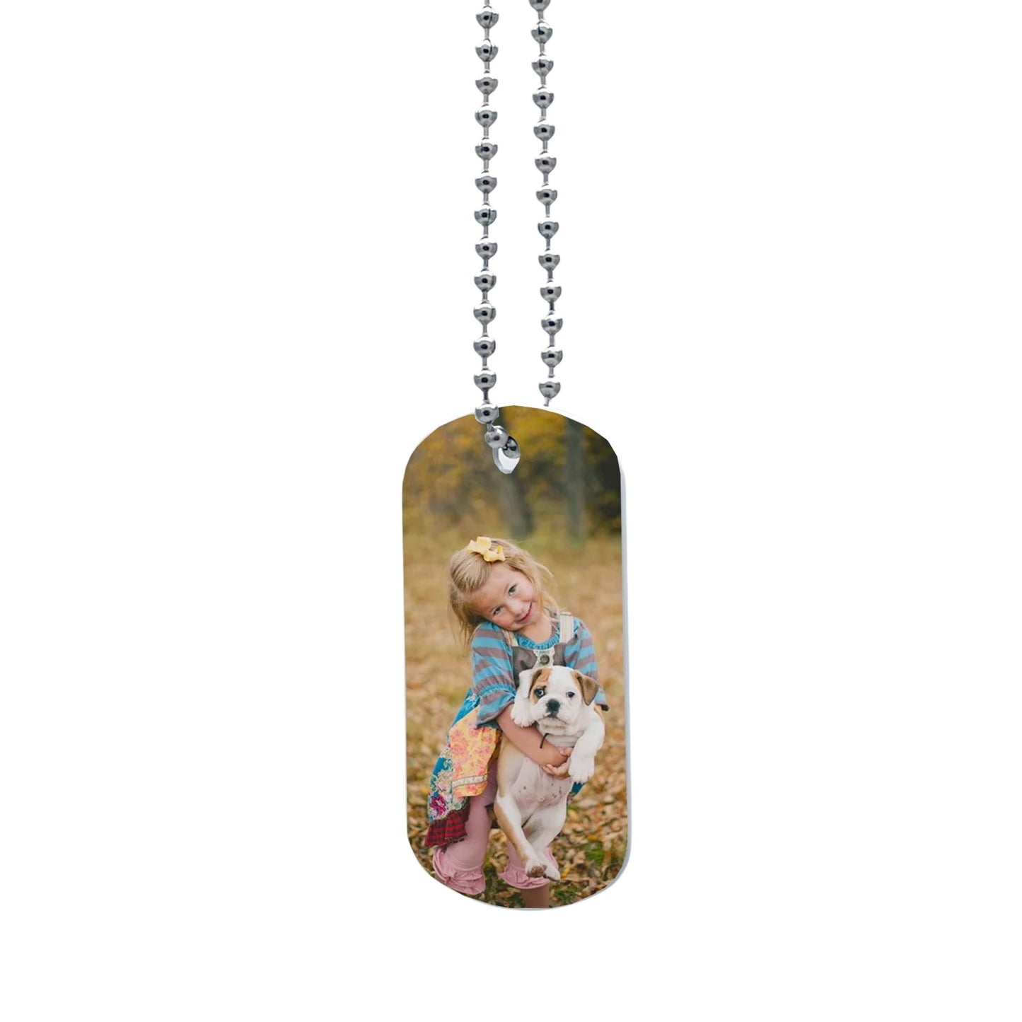 Personalised Double Sided Tag (Necklace) - TheDogTagCo