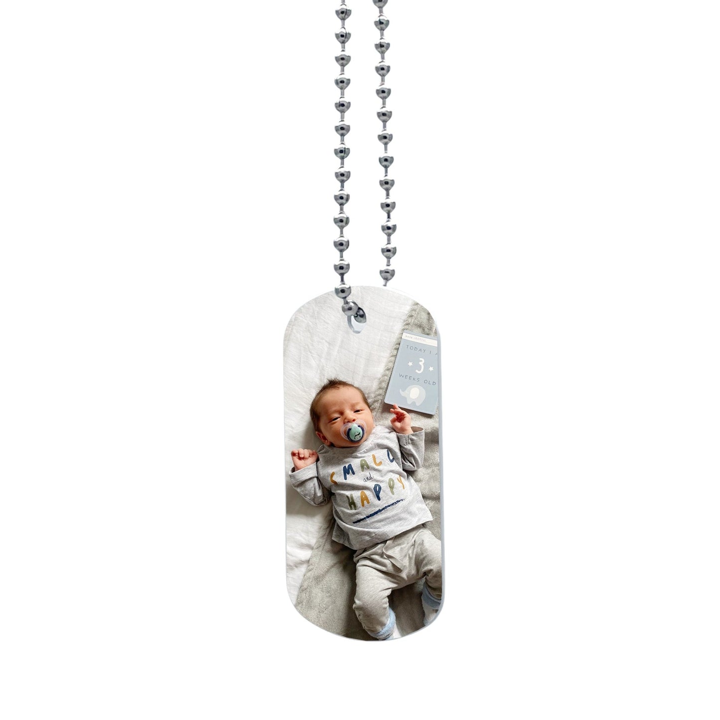 Personalised Double Sided Tag (Necklace) - TheDogTagCo