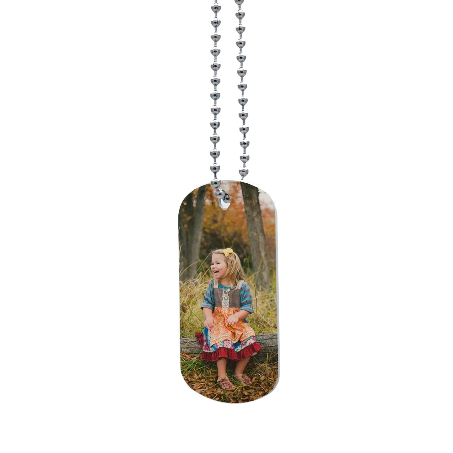 Personalised Double Sided Tag (Necklace) - TheDogTagCo