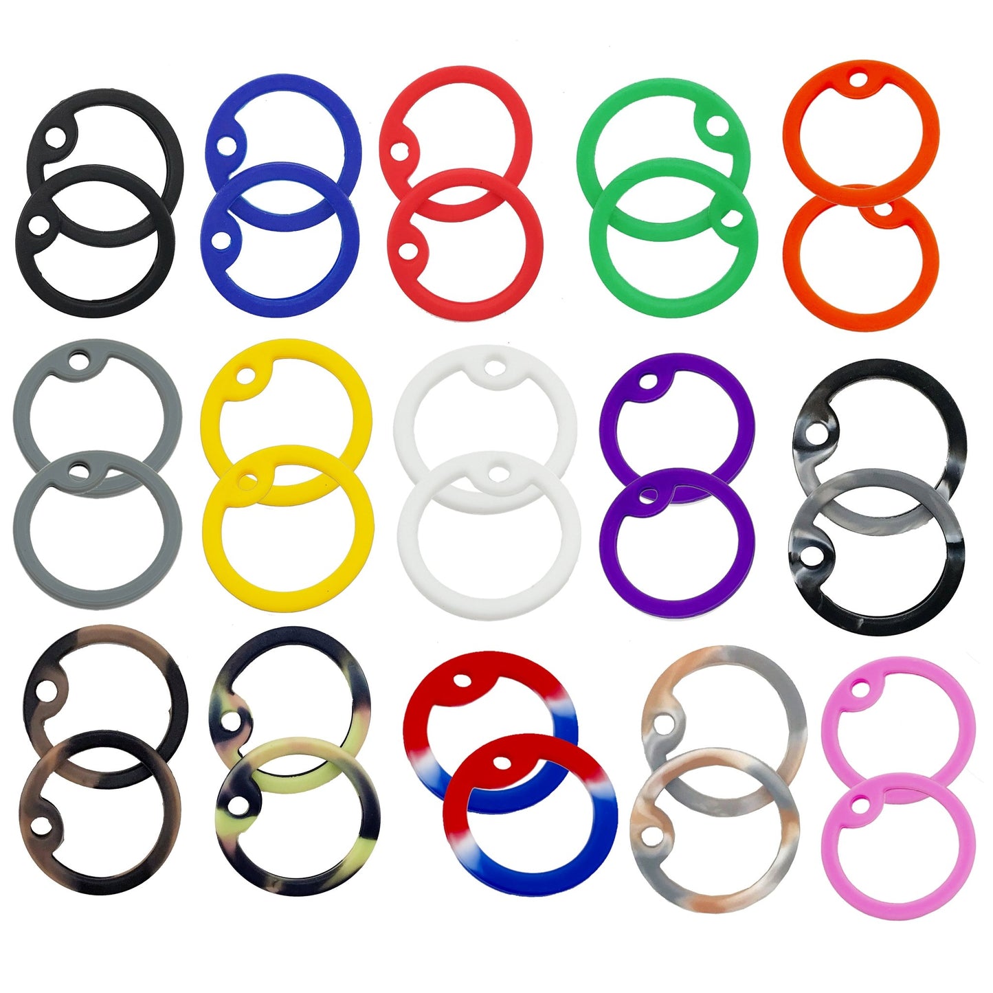 Replacement Rubber Silencers for U.S.A Military Dog Tags - TheDogTagCo