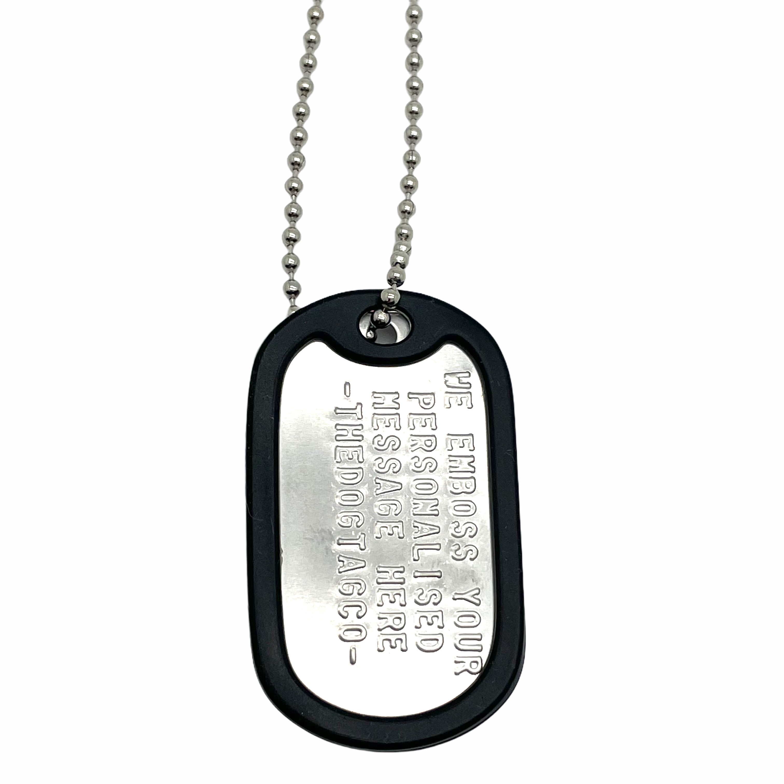 TheDogTagCo Personalised U.S. Army Dog Tags