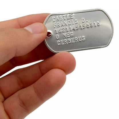 MISPRINTED Dog Tag. Single US SPEC DOG TAG ONLY UK SELLER - TheDogTagCo