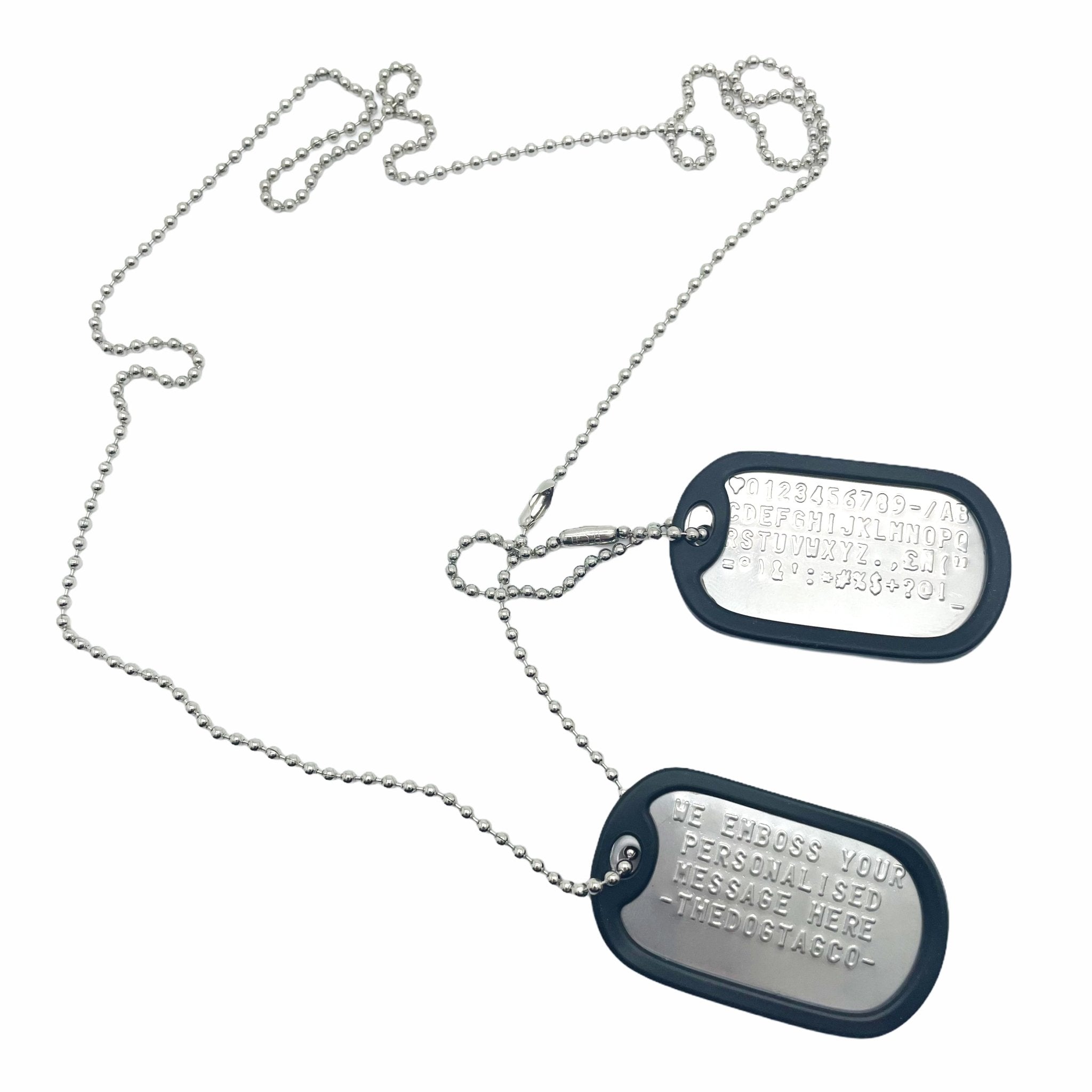 Military dog deals tag custom engraving