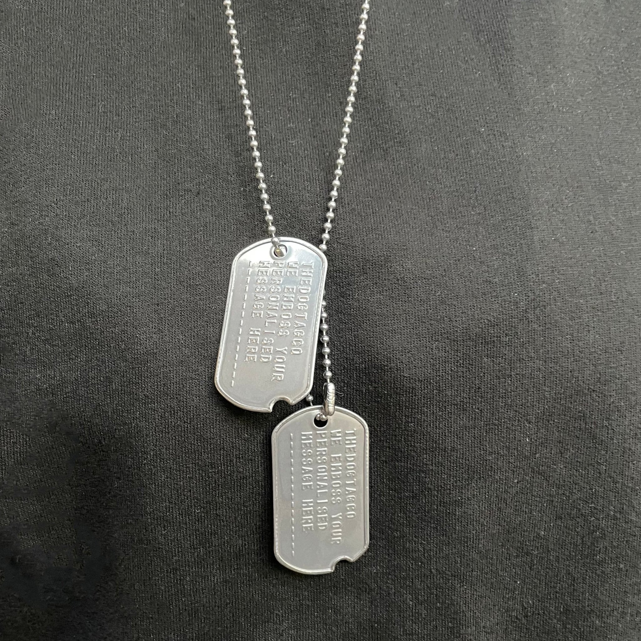 Custom ww2 hotsell dog tags