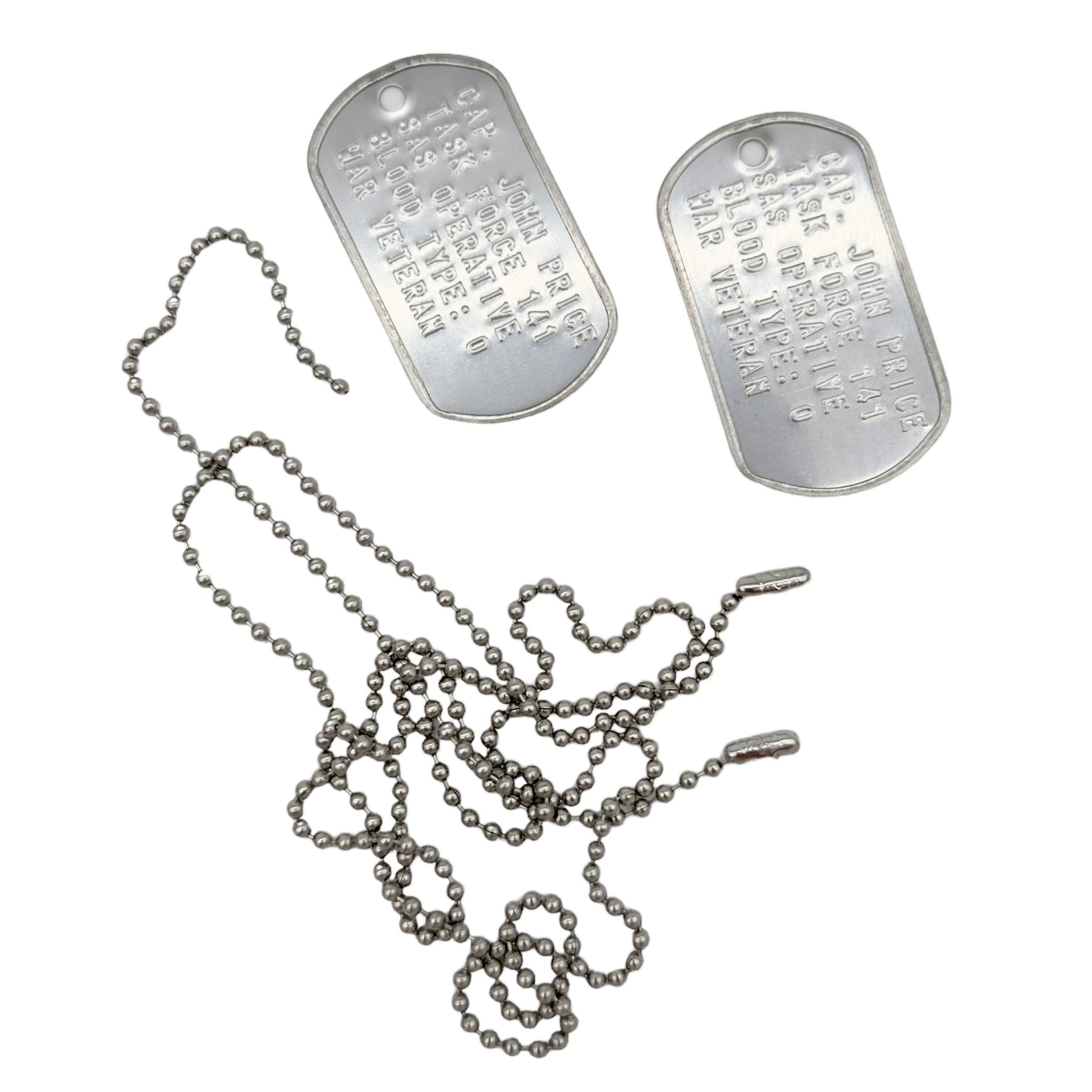 GI Dog Tag Chains - 2 Pieces (Pack of 50) - Fox Outdoor