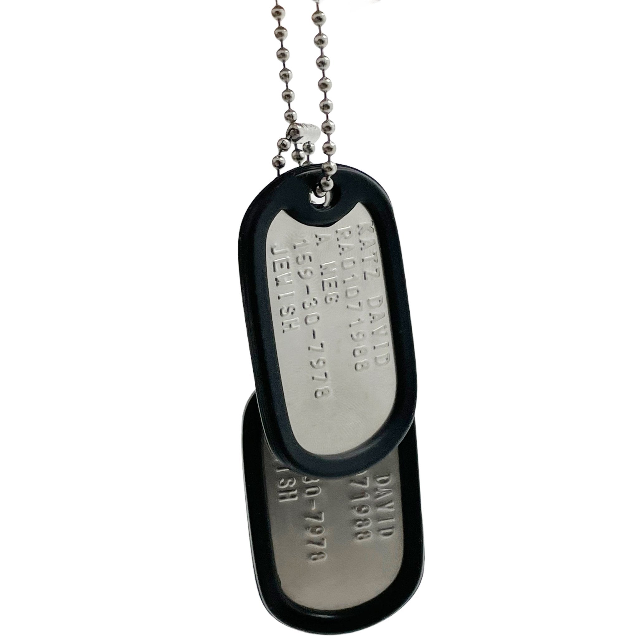 Military dog shop tags for dogs
