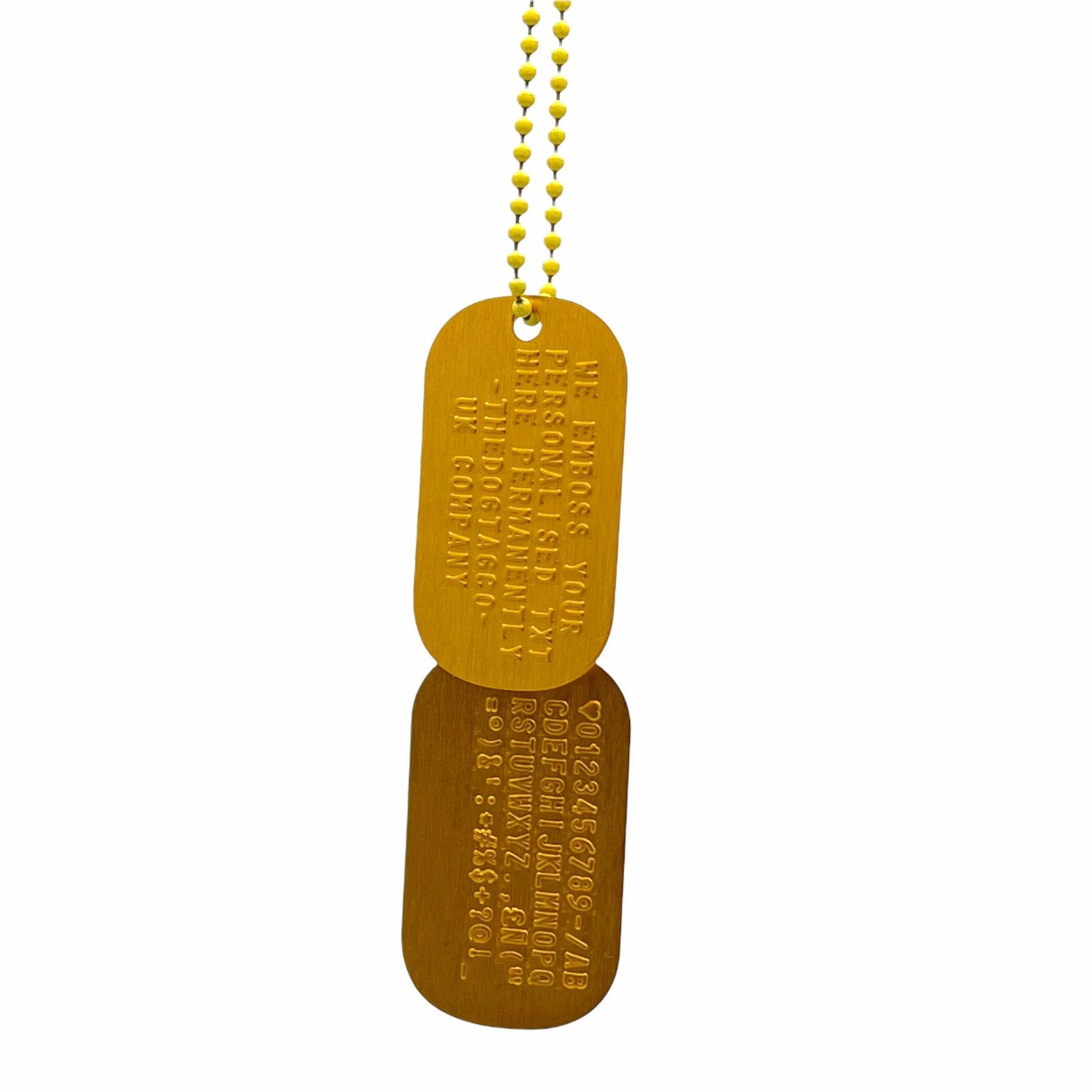 Real gold dog tags new arrivals