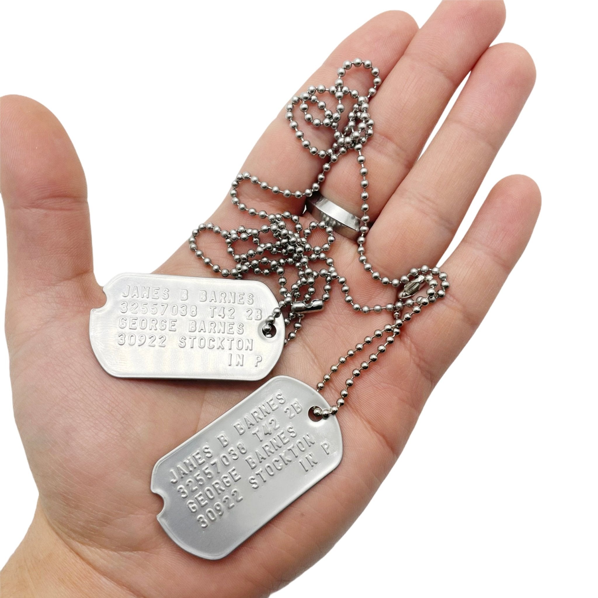 Bucky dog tags sales