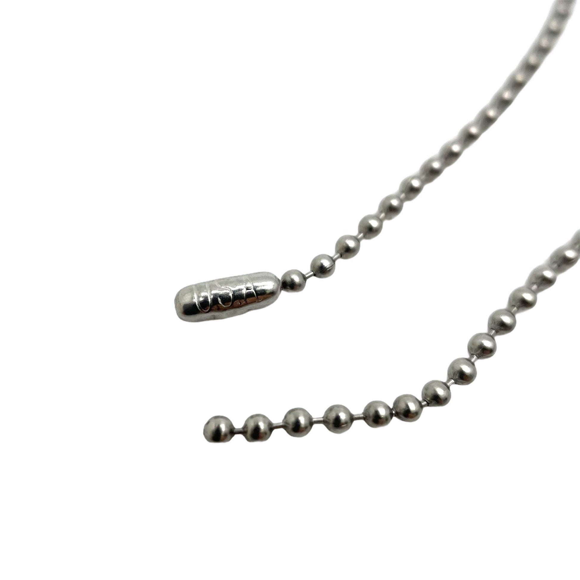 Aspen Creative Corporation 36 in. Stainless Beaded Pull Chain with Connector 21320 - The Home Depot Aspen Creative Corporation 36 in. Stainless Beaded Pull Chain with Connector 21320 - The Home Depot