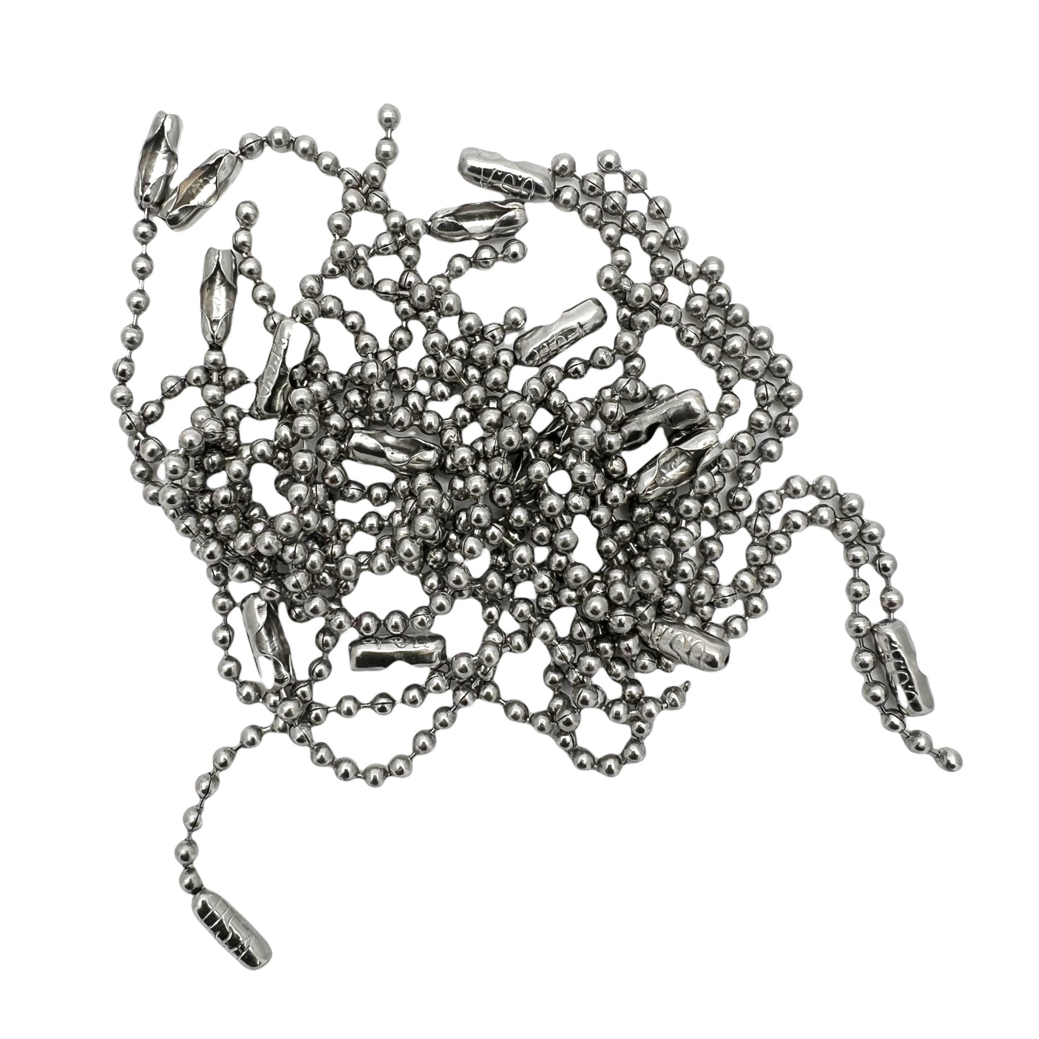 Stainless steel bead chain clearance