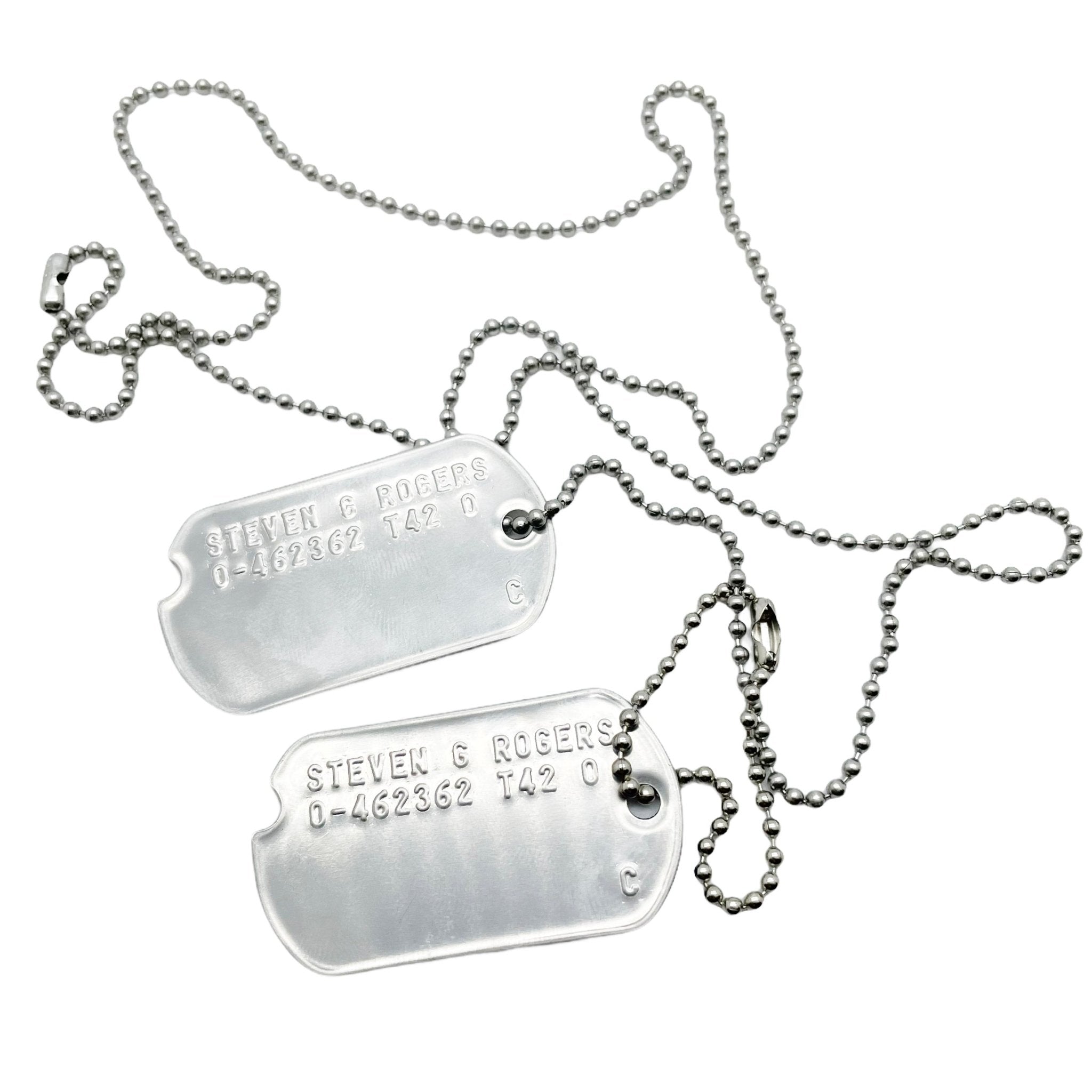Military style deals dog tags